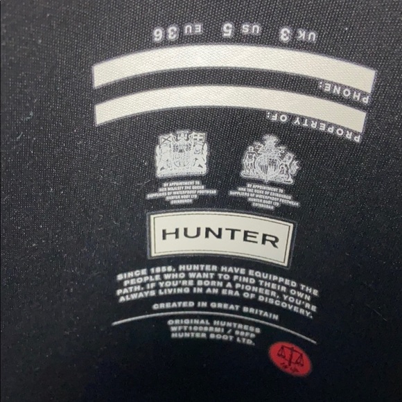 Hunter Tall Rain Boots - Picture 9 of 9